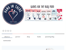 Tablet Screenshot of hangnthere.com